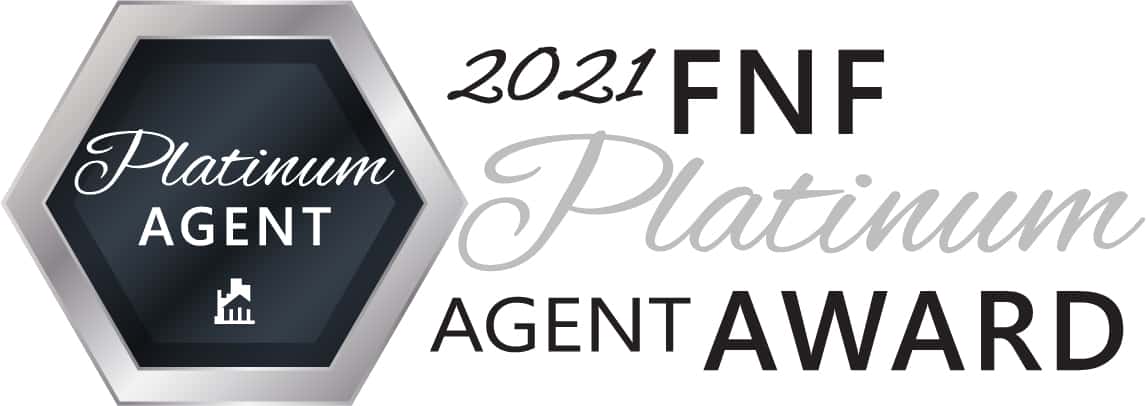 2021 FNF Platinum Agent Award